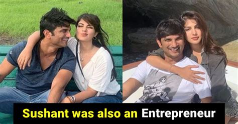 Sushant Singh Co Founded 3 Companies And Rhea Was His Partner Read Details The Youth