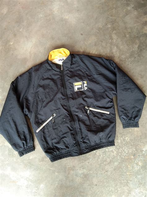 Fila × Streetwear × Vintage 90s Vintage Fila Bombers Jacket Style Grailed