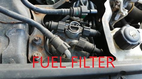 2008 Nissan Qashqai How To Change The Fuel Filter YouTube