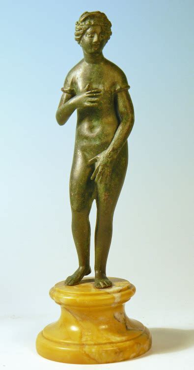 Rodonnell Hixenbaugh Roman Bronze Statuette Of Aphrodite An Ancient