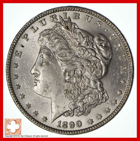 1890 Morgan Silver Dollar Property Room