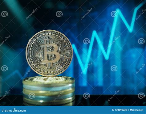 Bitcoin Virtual Money Cryptocurrencies Stock Photo Image Of Crypto