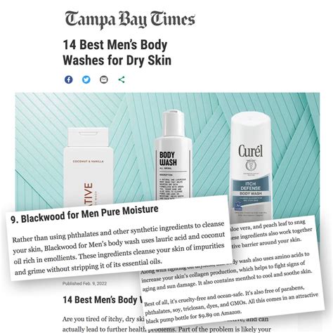 Tampa Bay Times Feb 2022 Blackwood For Men