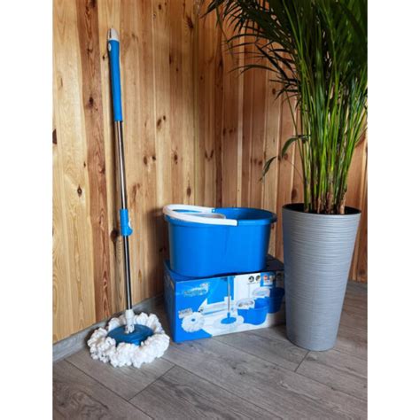 Швабра С ВЕдром круглая Easy Mop швабра и ведро с отжимом + КОРОБКА – RAYTD