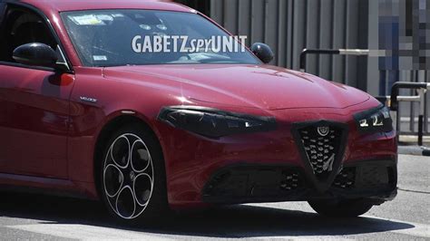 Alfa Romeo Giulia 2023 Espiado El Restyling Lancistas Comunidad Lancia