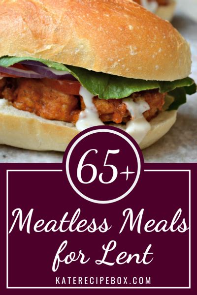 65 Meatless Meal Ideas For Lent Artofit