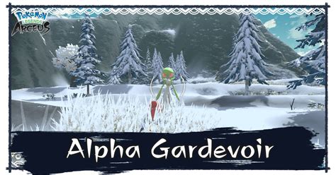 Alpha Gardevoir Location And How To Catch Pokemon Legends Arceusgame