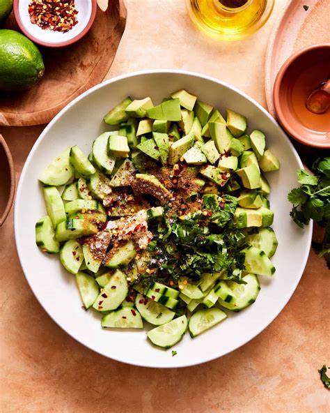 5 Minute Spicy Cucumber Salad Kalejunkie