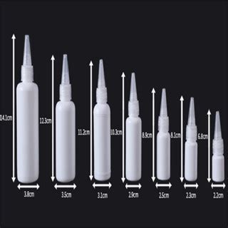 Pieces Ml Empty Pe Plastic Glue Bottles With Screw