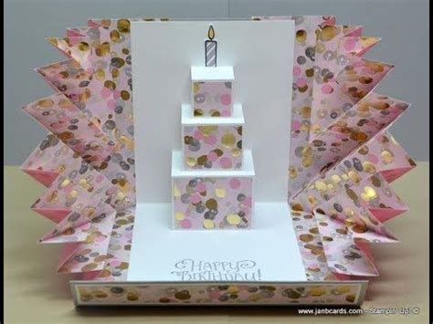 Explosion Pop Up Card Video A Post From The Blog Janb Cards On