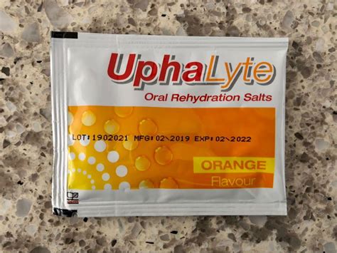 Uphalyte Oral Rehydration Salts Joanne Sanderson