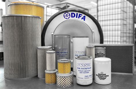 Фильтры DIFA