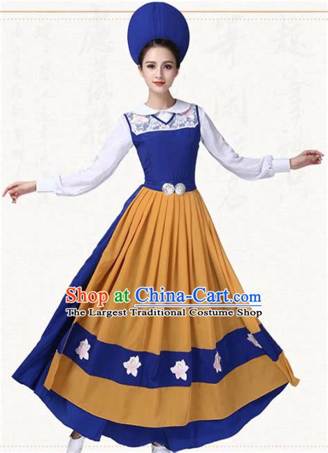 Switzerland National Costume For Girls