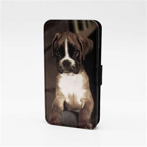 Cute Boxer Dog Puppy Flip Phone Case Cover Premium Quality For Etsy