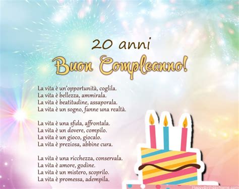 Buon Compleanno 20 Anni Immagini 12