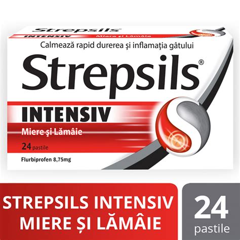 Strepsils miere si lamaie, 24 pastile, Reckitt Benckiser : Farmacia Tei ...