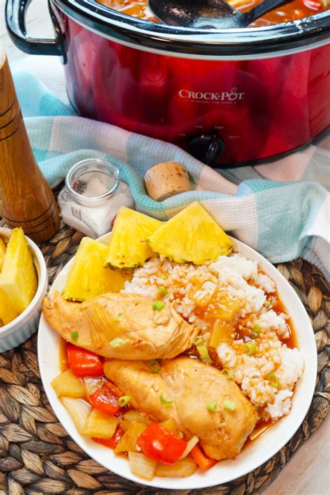 Hawaiian Chicken In A Crock Pot