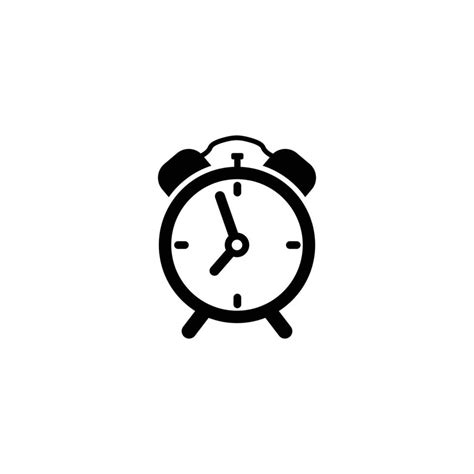 Alarm Clock Icon Design Template Vector Art At Vecteezy