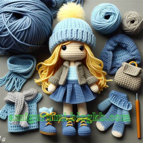 Cute Crochet Lina Doll Amigurumi Free Pattern Amigurumi In