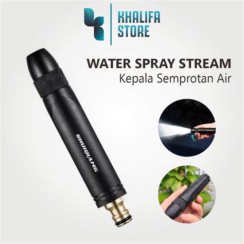 Jual Kepala Semprotan Selang Air Lurus Spray Water Stream Hose Nozzle