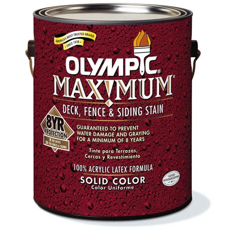 Olympic Deck Stain Colors