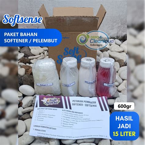 Jual Softsense Paket Softener Laundry Bahan Racikan Jadi Liter