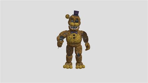 Withered Fredbear The Bear - Download Free 3D model by Levi (@Statix_9 ...