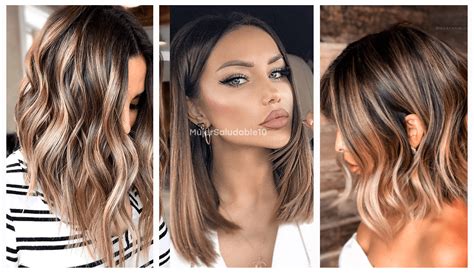 Bob balayage para morenas La tendencia en otoño para este 2022 Mujer