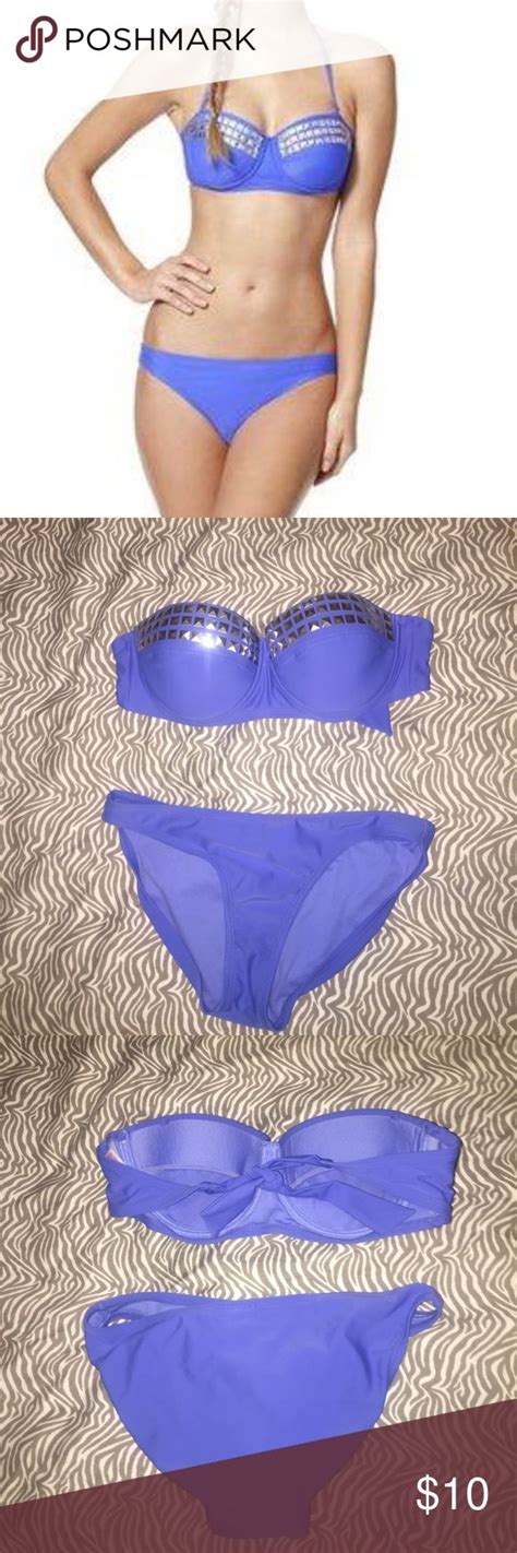 Studded Bandeau Bikini Super Cute Studded Bikini The Top Is A