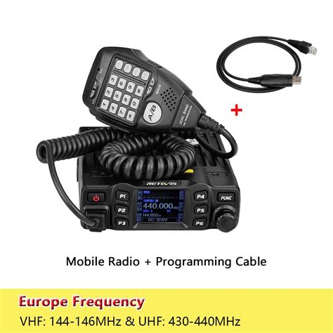 Retevis Ra Vhf Uhf Mobile Transceiver Unicom Radio