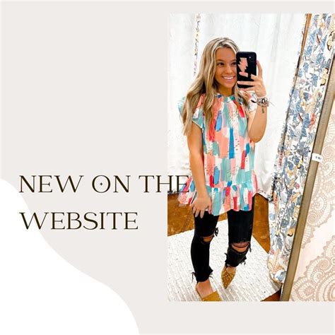 Two Saved Sisters Boutique On Instagram “we Adore This Colorful Top