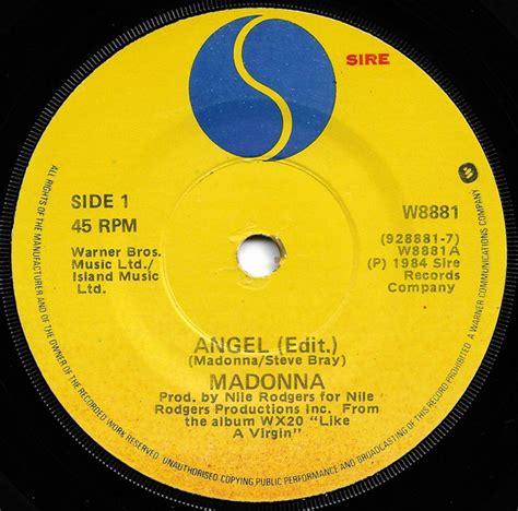 Madonna Angel 1985 Vinyl Discogs