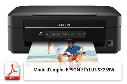 Notice Et Mode D Emploi Epson Stylus Sx W