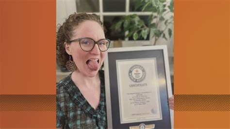 Portland Woman Holds Guinness World Record For Her Tongue Circumference