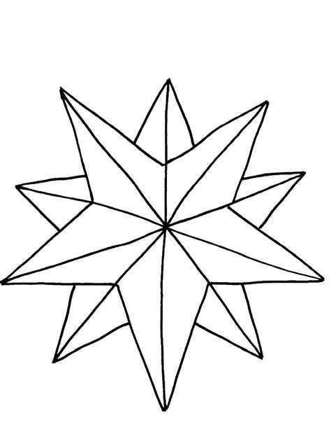 Star Line Drawing - Cliparts.co