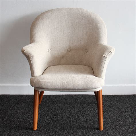 REUPHOLSTERED RETRO ARMCHAIR - Realm Vintage