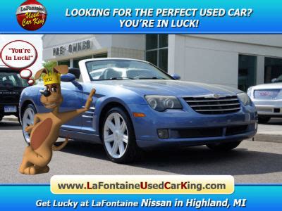 Buy Chrysler Crossfire Limited Convertible Sapphire Silver