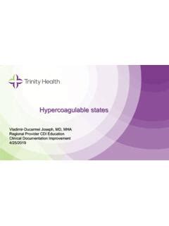 Hypercoagulable States Acdis Hypercoagulable States Acdis Pdf Pdf Pro