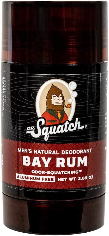 Dr Squatch Natural Deodorant For Men Odor Squatching