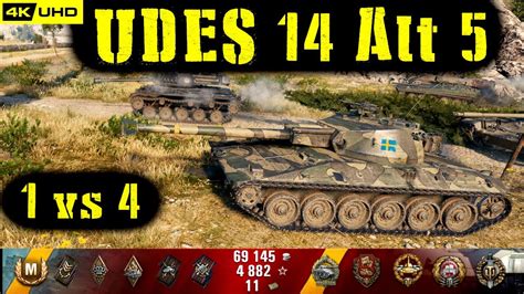 World Of Tanks UDES 14 Alt 5 Replay 8 Kills 4 1K DMG Patch 1 6 1