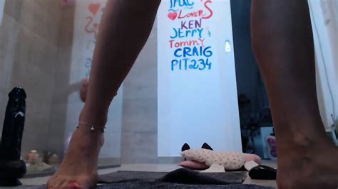 Hairy Camwhore Playing With Sex Toys