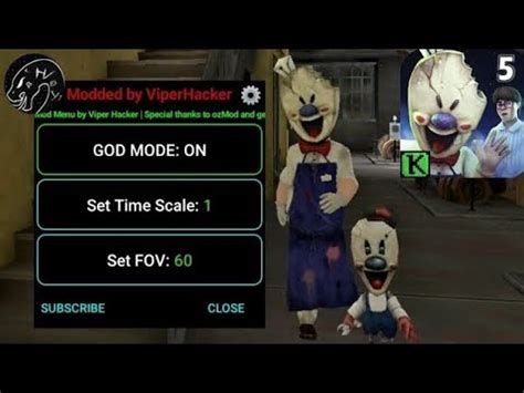 Mod Menu Ice Scream 5 Viper Hacker YouTube