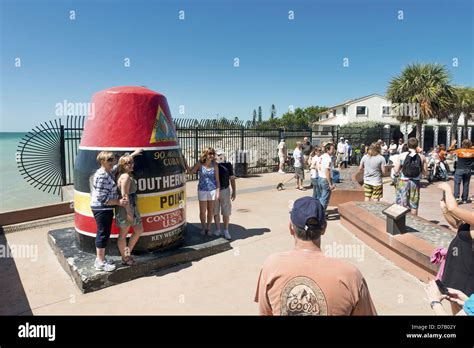 Southernmost Point, Key West, Florida, USA Stock Photo - Alamy