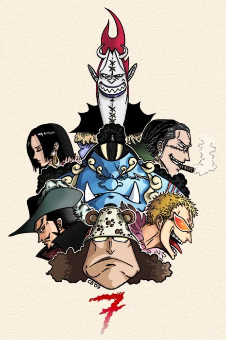 7 Warlords One Piece Wallpaper