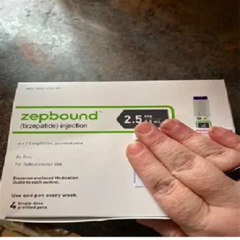 FDA Approved Zepbound Tirzepatide Injection 0 5ml 2 5mg At Rs 5000 Vial