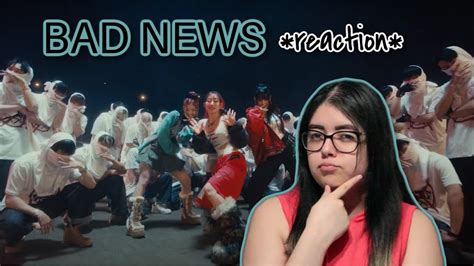 KISS OF LIFE BAD NEWS MV DANCE PRACTICE REACTION YouTube