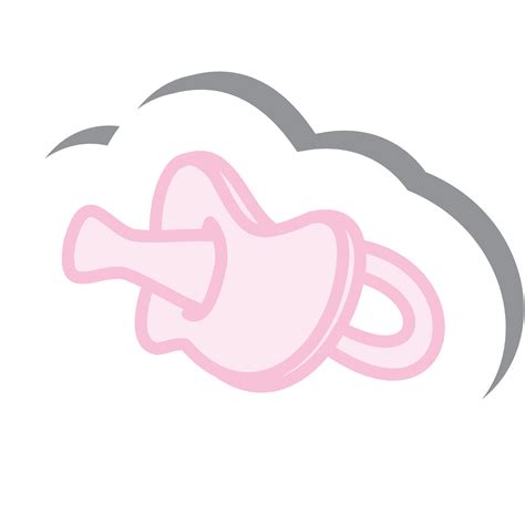 Aesthetic Sticker Pink Baby Born Pacifier Collection 16725427 PNG