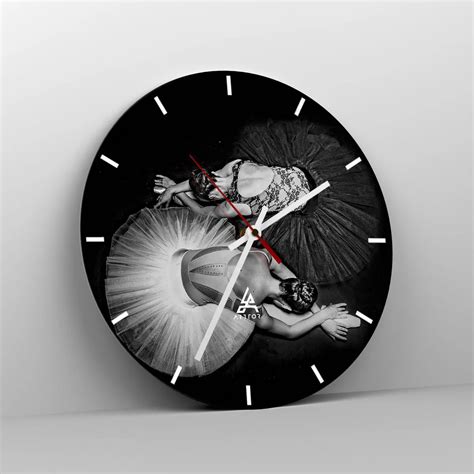 Horloge Murale Arttor Jin Et Jang Quilibre Id Al Cadran Lignes