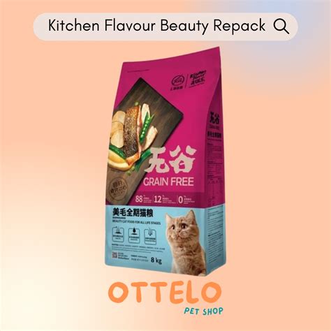 Jual Kitchen Flavour Beauty Repack Makanan Kucing Shopee Indonesia