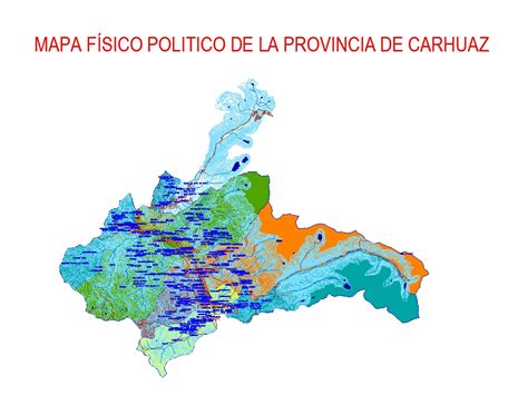 Mapa Fisico Y Politico De Carhuaz En AutoCAD CAD 1 33 MB Bibliocad